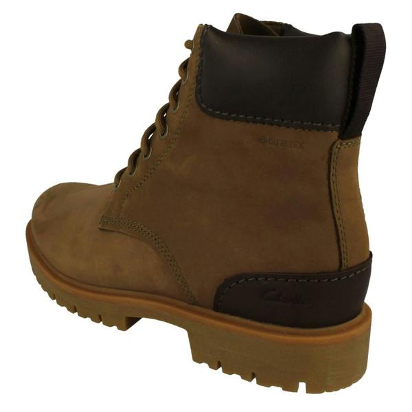Clarks Mens Clarks Gore-Tex Ankle Boots Rossdale Hi GTX
