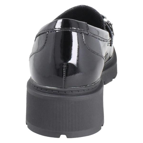 Clarks Girls Clarks Chunky Square Toe Loafer School Shoes Eris Edge