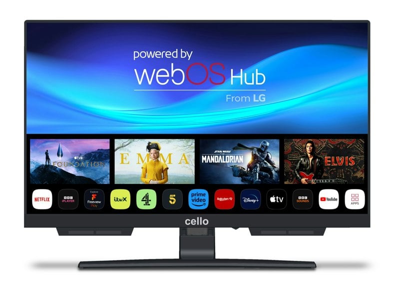 Cello C1924WS 19" Smart WebOs HD Ready TV with Freeview