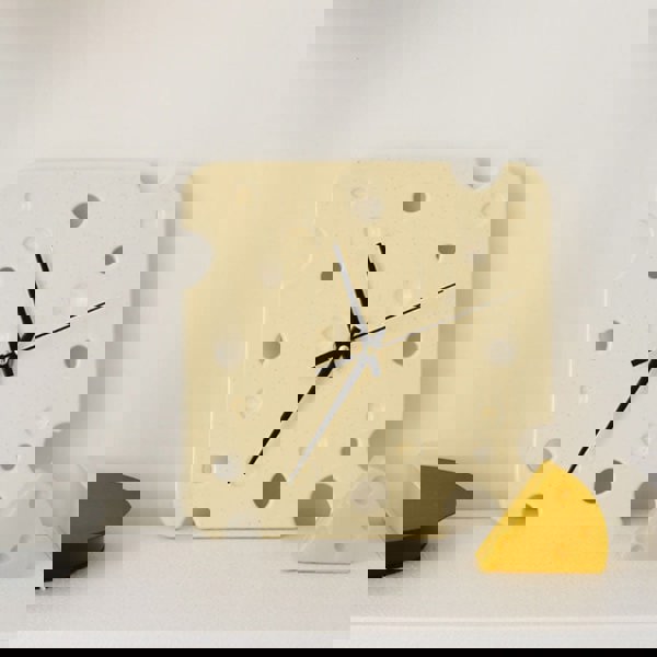 Cheese Style Clock, Square-Ritconcept-Rit Concept
