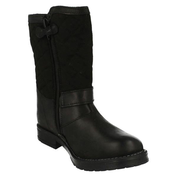Start-rite Girls Startrite Water Resistant Calf Length Boots Aqua Jessie