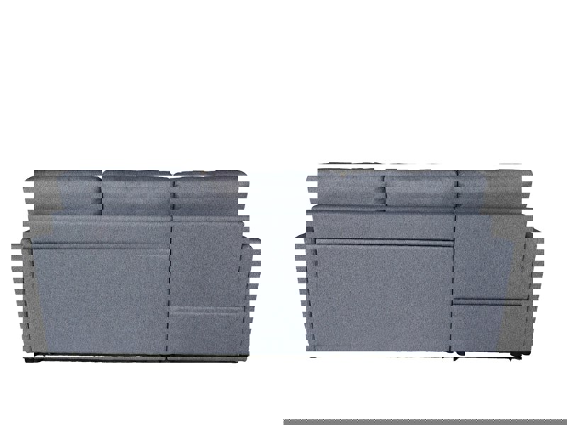 DS Living The Savona 3 Seater Storage Sofa in Grey or Silver