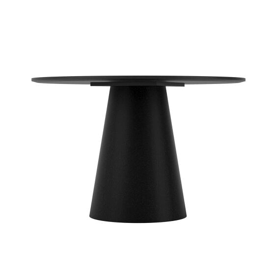 Wyld Haus Listowel Round Black Dining Table
