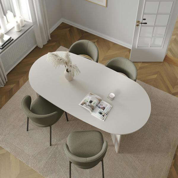 Furniture To Go Family Dining table 100x200cm in Cashmere