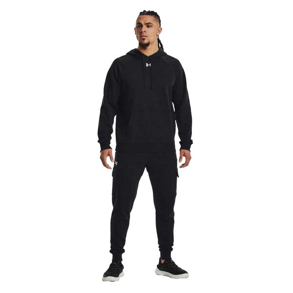 Under Armour Mens Fleece Hoodie - Black - 
