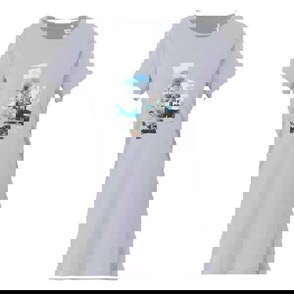 Regatta Womens/Ladies Breezed V Graphic Print T-Shirt - Wisteria - 