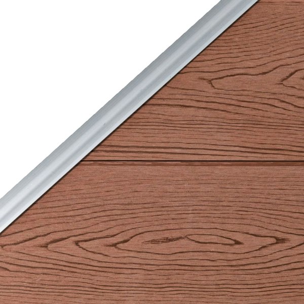 Berkfield Fence Panel WPC 95x(105-180) cm Brown