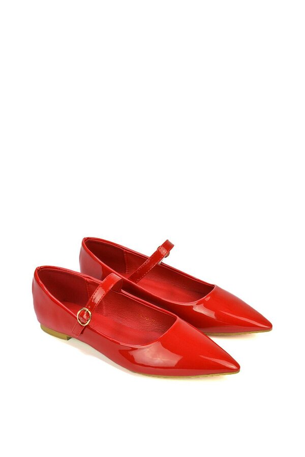 XY LONDON Flat Mary Jane Ballerina Pumps