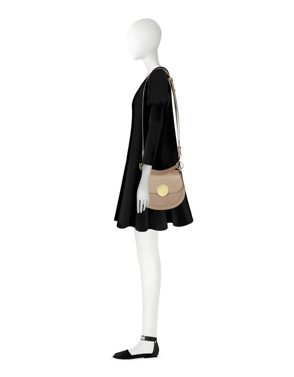 Le Parmentier Yucca Shoulder Bag - Nude