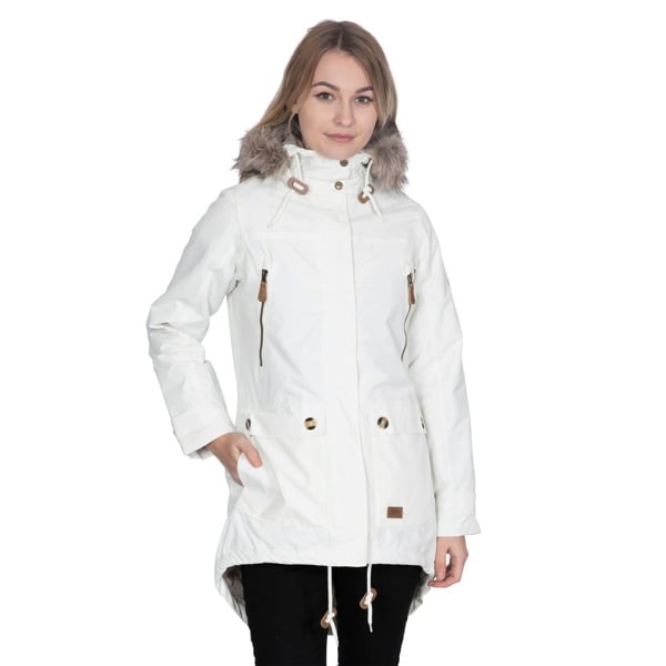 Trespass Women's Clea Waterproof Parka - Ghost