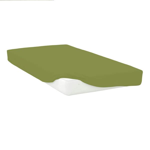 Belledorm Easycare Percale Fitted Sheet - Olive - 