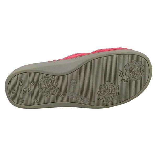Padders Ladies Padders Cross Detailed Adjustable Mule Slippers Flo