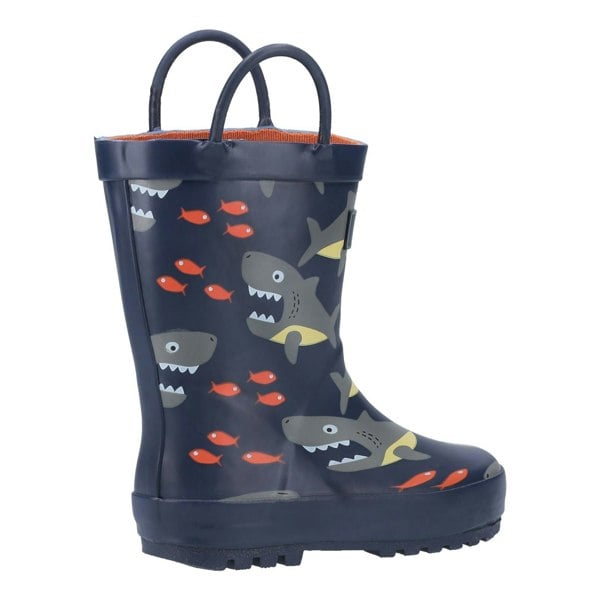 Cotswold Puddle Rubber Shark Wellington Boots