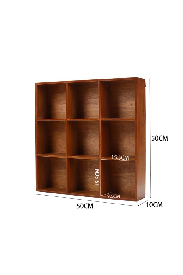 Living and Home Vintage Minimalist Style Nine Palace Grid Storage Box