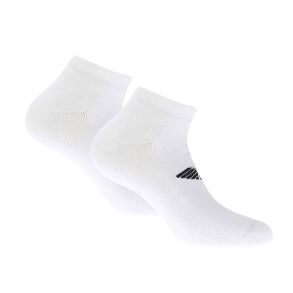 Emporio Armani Unisex Adult Logo Socks (Pack of 2) - White
