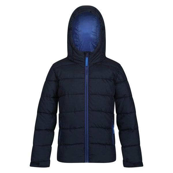 Regatta Boy's Thermal Padded Jacket - Navy/New Royal