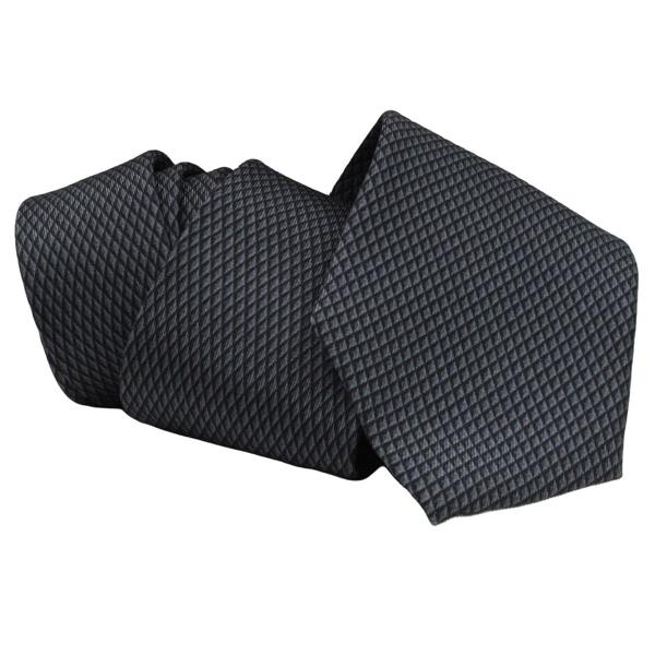 Dunhill luxurious mulberry silk tie in a small engine turn pattern