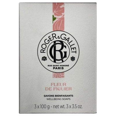 Roger & Gallet Fleur De Figuier Perfumed Soap 3 x 100g