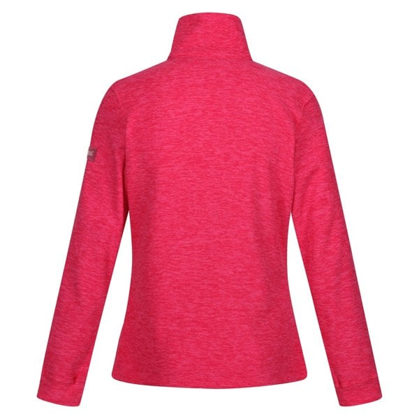 Regatta Women's Azaelia Marl Full Zip Fleece Jacket - Hot Pink