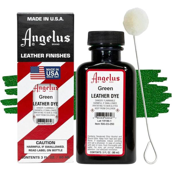 Angelus Leather Dye - Permanent Deep Penetrating Colour Change 3oz