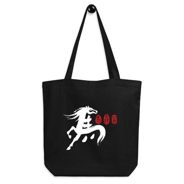 Anchor & Crew 10 Chinese Year Of The Horse EDITIONS Recycled Cotton Tote Bag