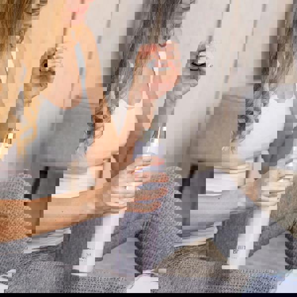 Built New York BUILT Apex 540ml Insulated Water Bottle, BPA-Free 18/8 Stainless Steel - Iridescent Lilac