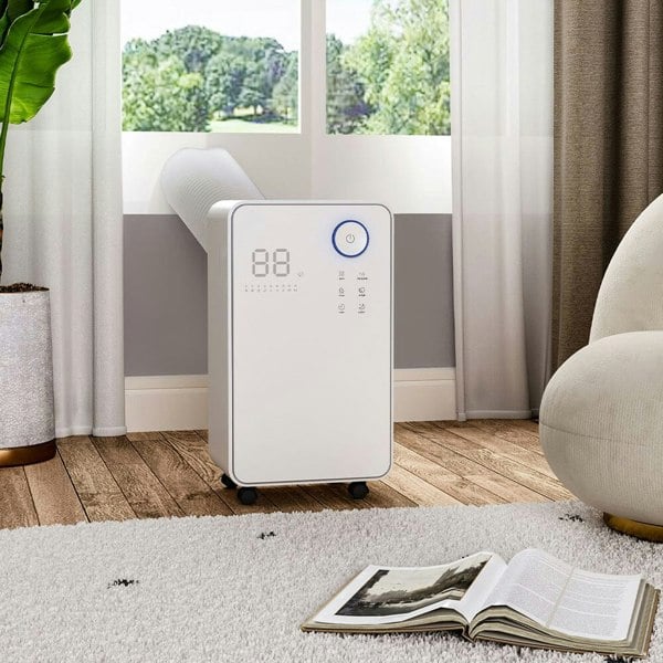 WiFi 16L LED Screen Display Dehumidifier with Wheels Dehumidifiers Living and Home