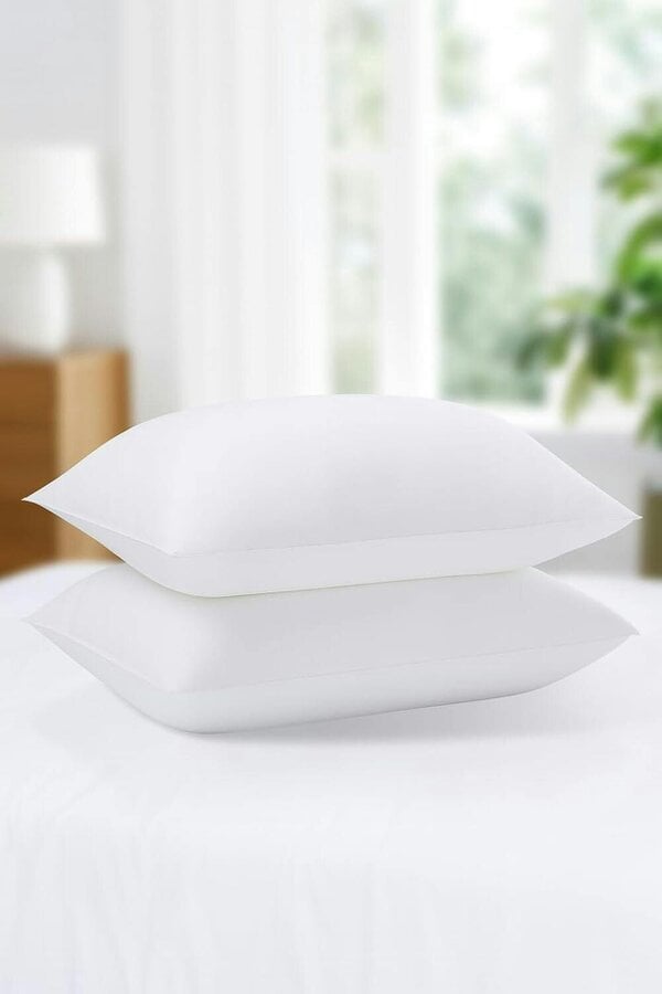 Night Zone Huge Pillows – Extra Filled Hollow Fibre Hotel Quality Bed Pillows
