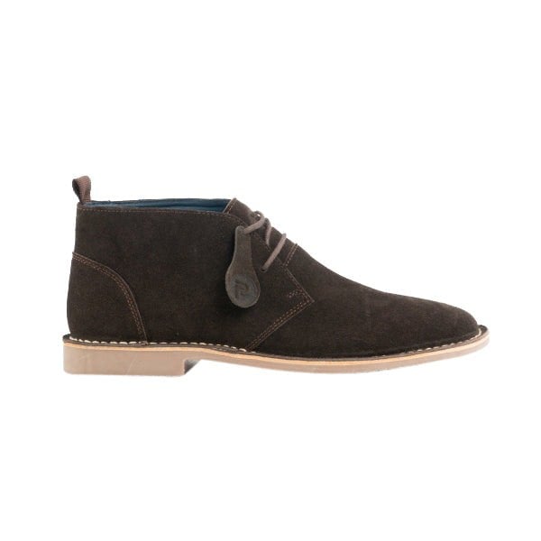 Popps VESPA Unisex Desert Boots Dark Brown
