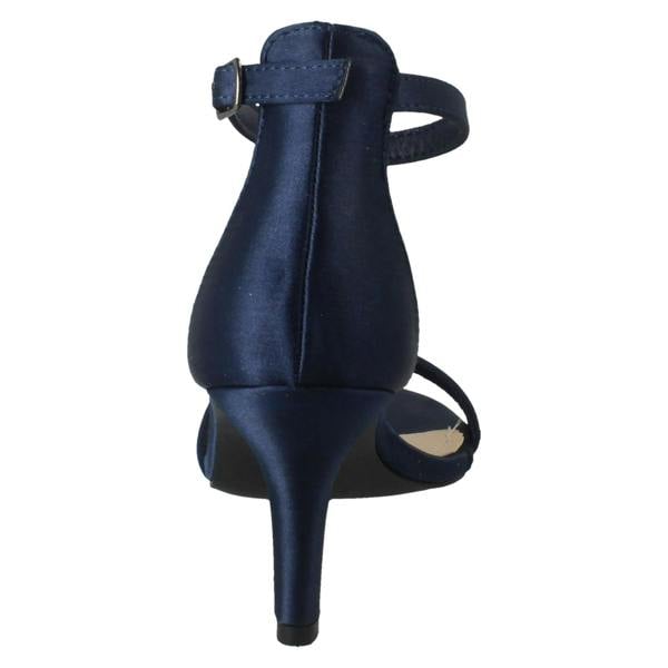Spot On Ladies Spot On Wide Fit High Heeled Evening Sandals F12121