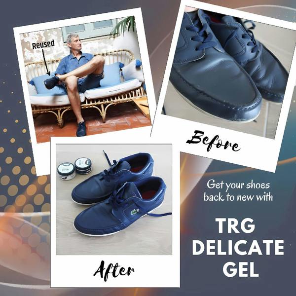 TRG Neutral Delicate Gel Dumpi Jar - Shoe Cream for Soft Leather 50ml
