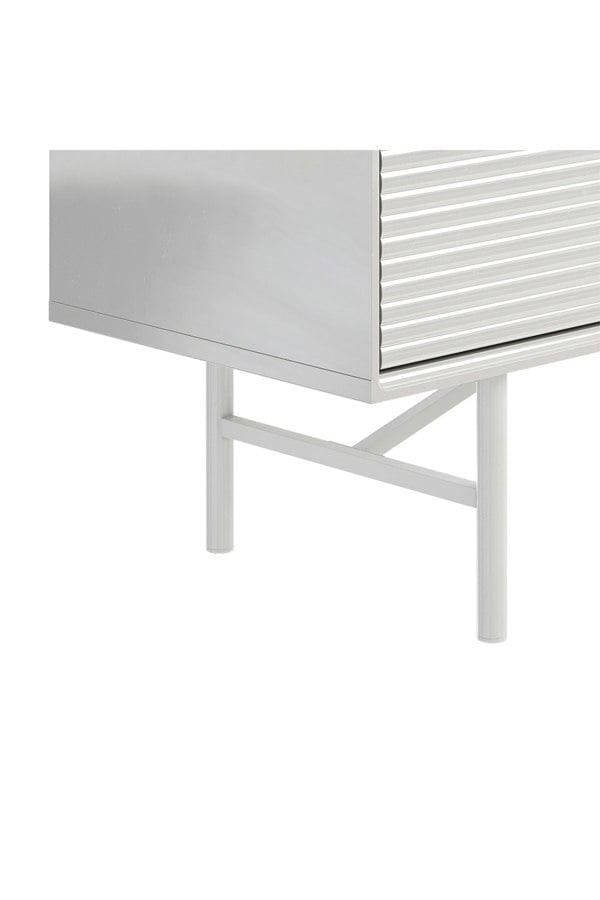 Living and Home 6-Drawer Freestanding Striped Storage Cabinet