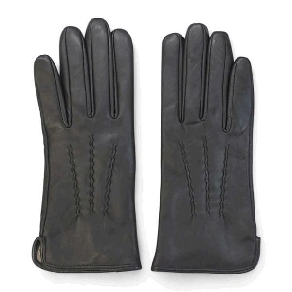 Infinity Leather Women’s Genuine Leather Wool Lined Touchscreen Gloves