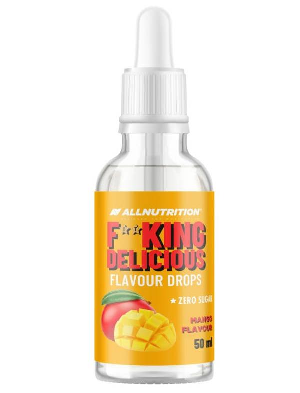 Allnutrition Fitking Delicious Flavour Drops, Mango - 50 ml.
