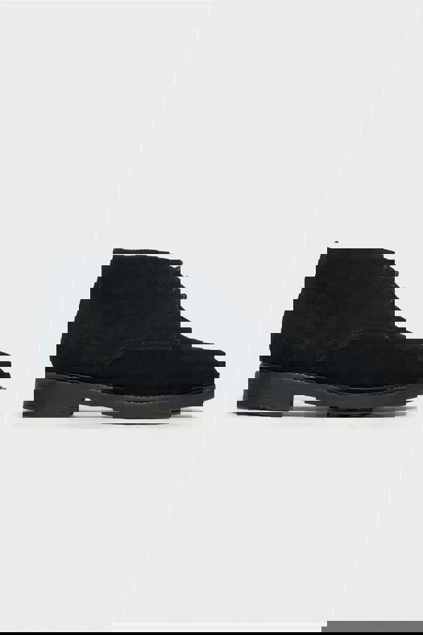 House of Cavani Fernando Black Lace Up Suede Chukka Boot