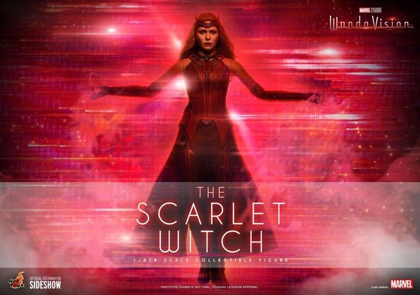 Hot Toys The Scarlet Witch WandaVision Action Figure 1:6 Scale Hot Toys 907935