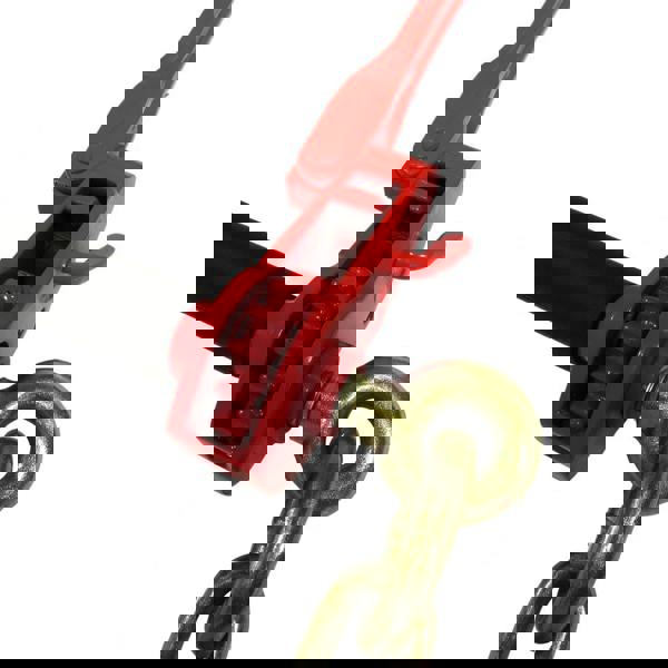 Folding Lever Ratchet Chain Loadbinder (8MM or 10MM Trailer Tie Down Load Binder)