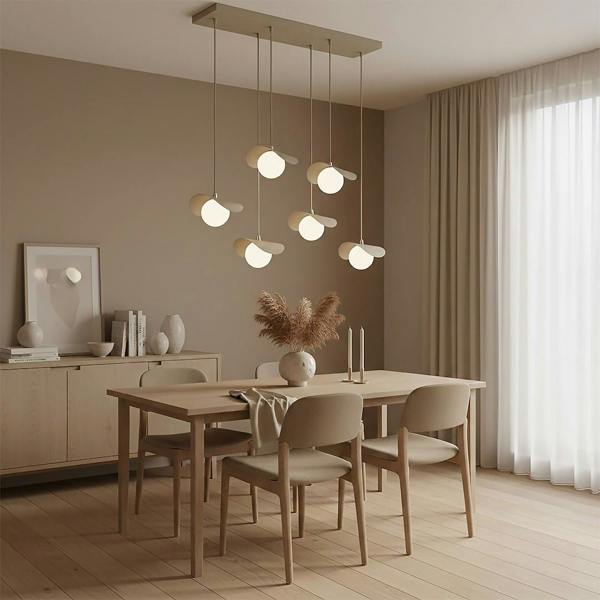 Emibig RITUAL Pendant Lamp 6 x G9 Beige