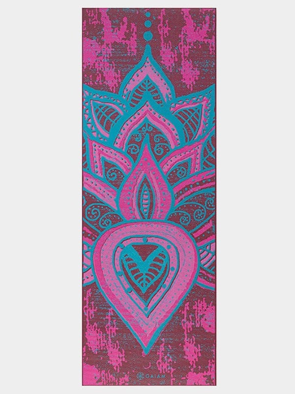 Gaiam Be Free Reversible Yoga Mat 6mm