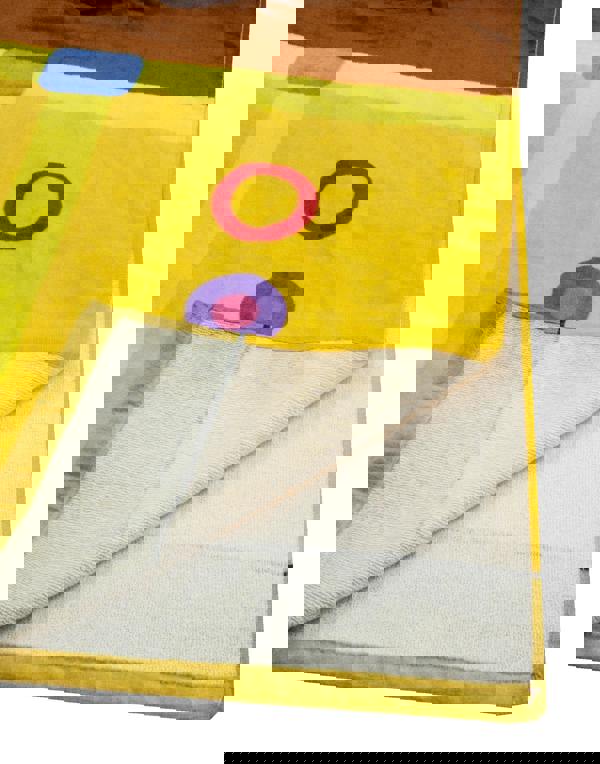 Hey Duggee Boys Yellow Duggee 3D Novelty - Dress-Up Style Poncho Towel (One Size)