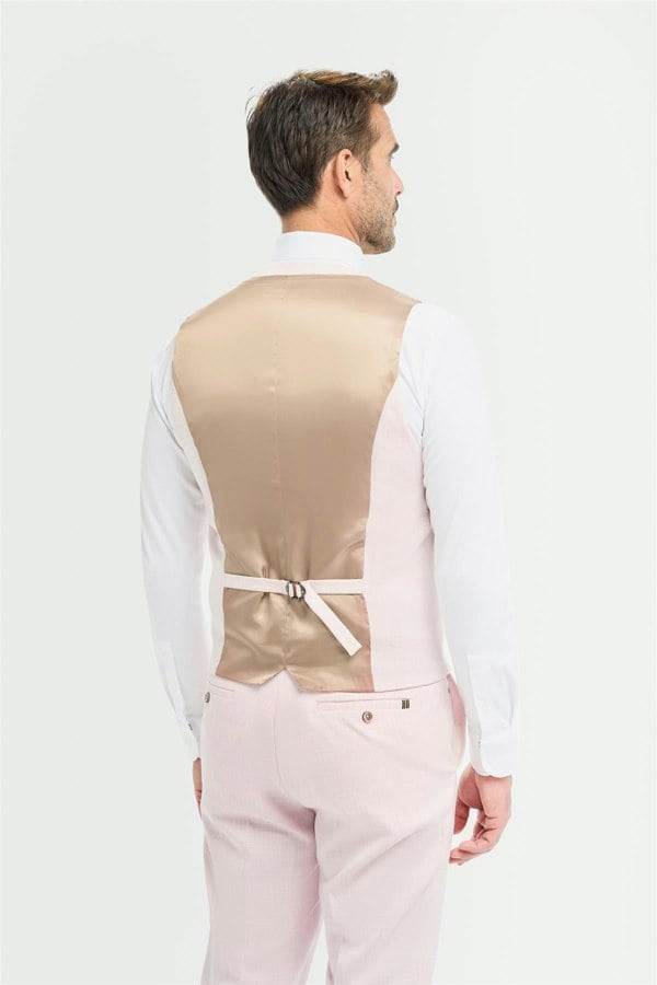 House of Cavani Tropez Mauve Waistcoat