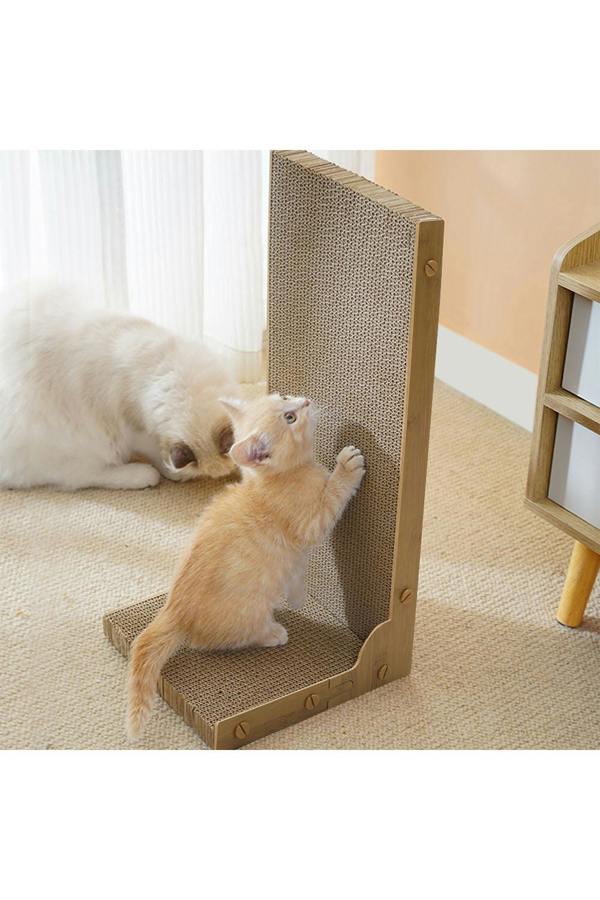 L-shaped Cat Scratcher