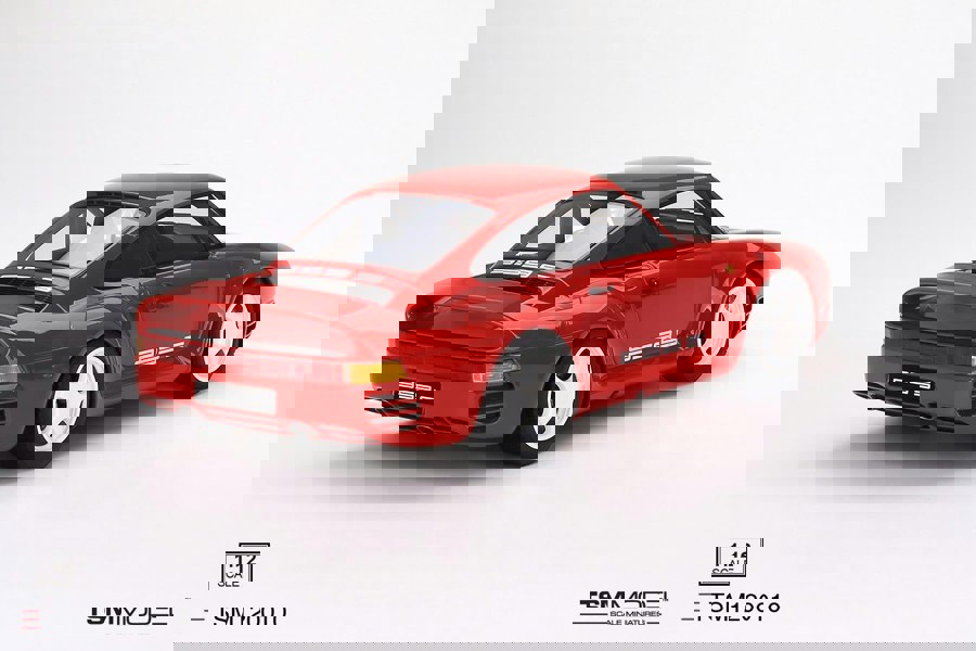 TSM Porsche 959 Sport Guards Red 1:12 Scale TSM TSM120010