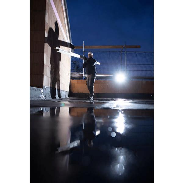 Brennenstuhl Mains and Rechargeable Battery Work Light Compatible with 18v Batteries from 7 Power Tool Manufacturers