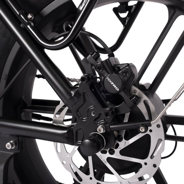 Hygge Bikes Vester 2025 - Folding Fat Tyre E-Bike 48V 14Ah - Onyx Black