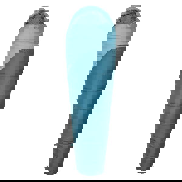 Mountain Warehouse Summit 250 Left Zip Mummy Sleeping Bag - Petrol - 