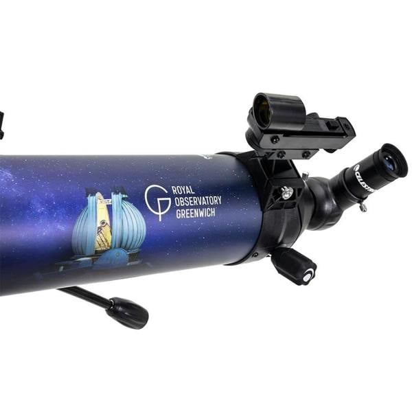 Celestron Royal Observatory Greenwich StarSense Explorer DX 100AZ Smartphone App-Enabled Refractor Telescope