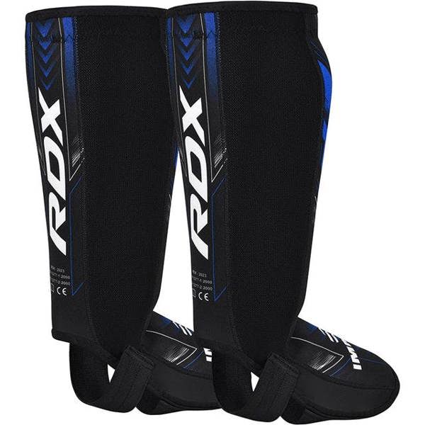 RDX Sports NEOPRENE SHIN INSTEP IMMAF-1-BLUE