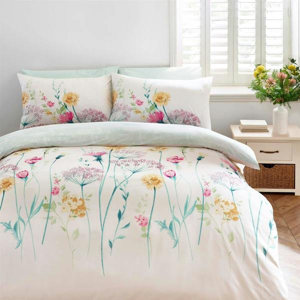 Meadowsweet Floral Duvet Cover Set