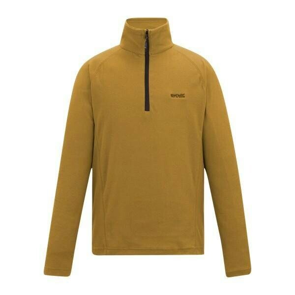 Regatta Great Outdoors Mens Montes Funnel Neck Fleece Jumper - Wood Brown - Wood Brown - 100% Polyester